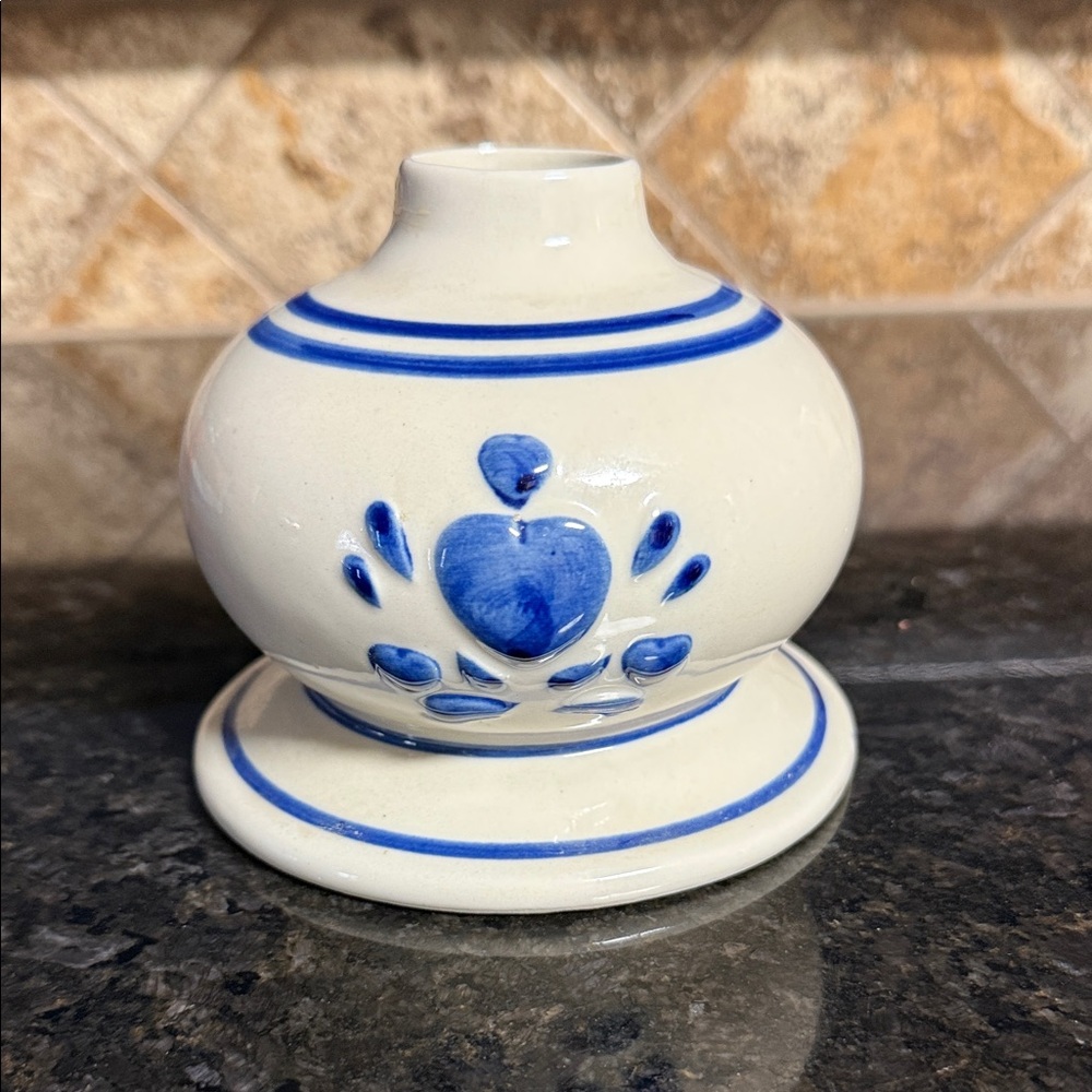 Blue and White Ceramic oil lamp base